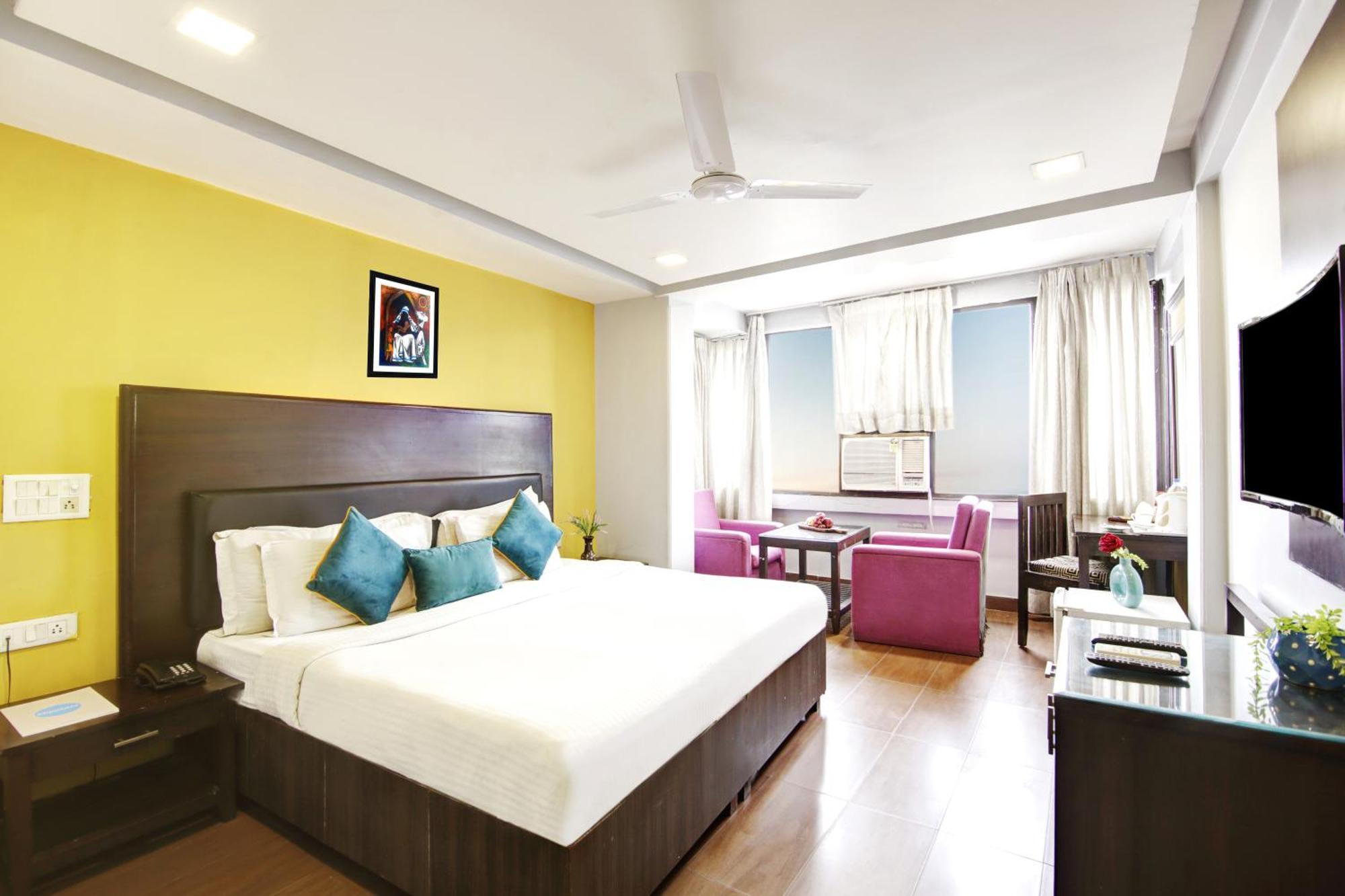 Hotel Bb Palace Delhi  Exteriör bild