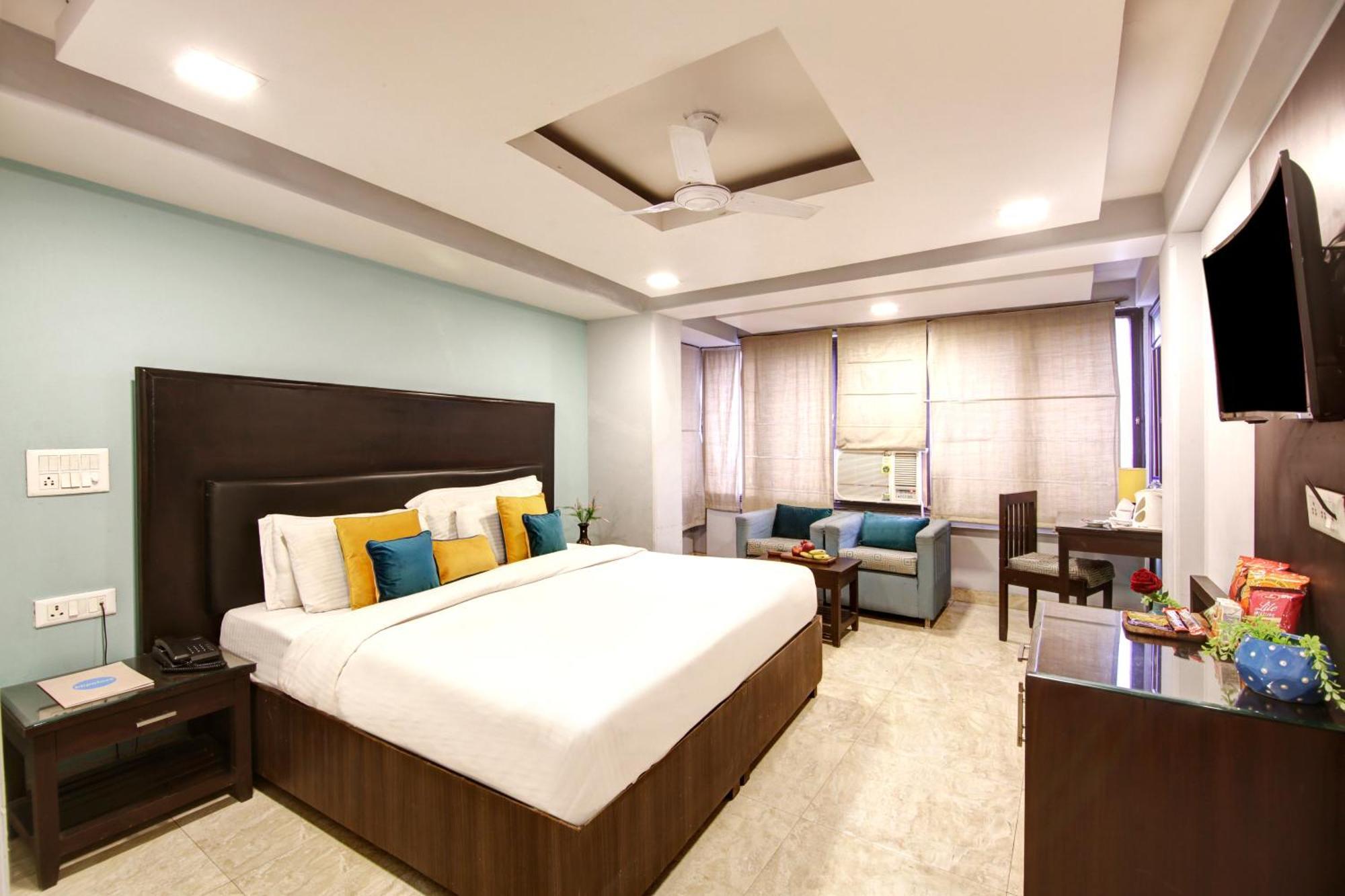 Hotel Bb Palace Delhi  Exteriör bild